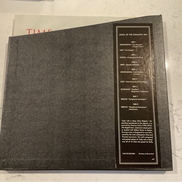 Records Four 33-1/3 RPM Berlioz, Chopin, Liszt, Mendelssohn, Schumann. - Picture 2 of 7